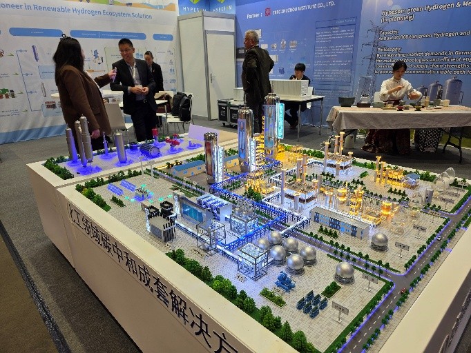 Messestand Hypesom Hydrogen Technology Expo 1